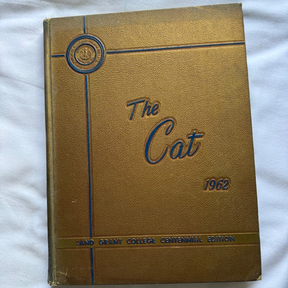1962 Southern University Yearbook The‎ Cat Land Grant Centennial Edition HBCU